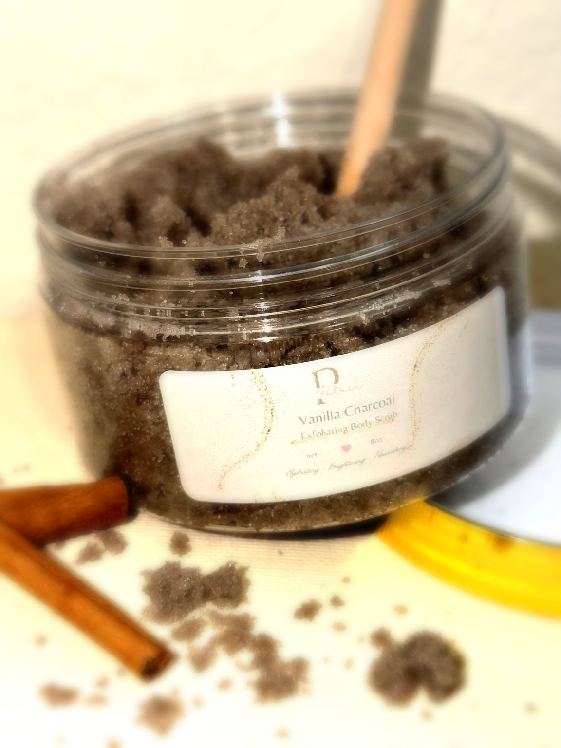 Vanilla Charcoal Scrub